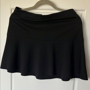 Banana Republic Black Skater Mini Skirt for Work